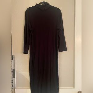 Torrid size 0 black long sleeve dress